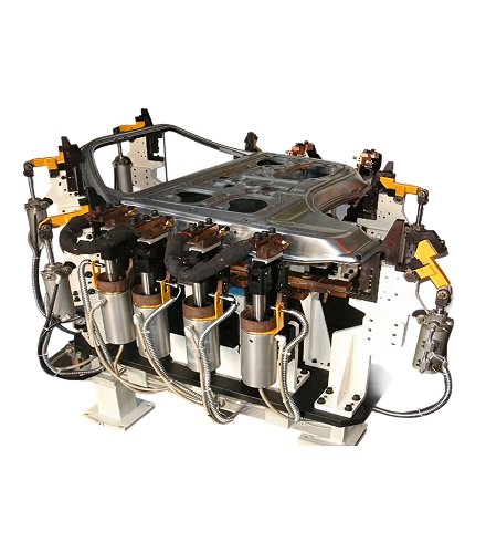 Auto Spot Welding Fixture for 4 Wheeler Door