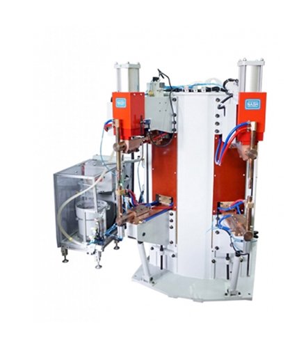 100 KVA Dual Head Projection Welding Machine with Auto Bolt Nut Feeder